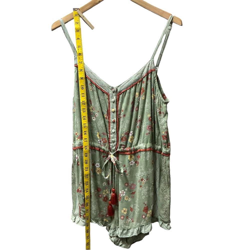 NWT Anthropologie romper Tulle & Batiste Joanna Playsuit daydreamer floral M L - Picture 11 of 12